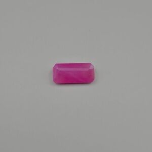 3.46 cts Natural Ruby Corundum Emerald Cut Loose Gemstone